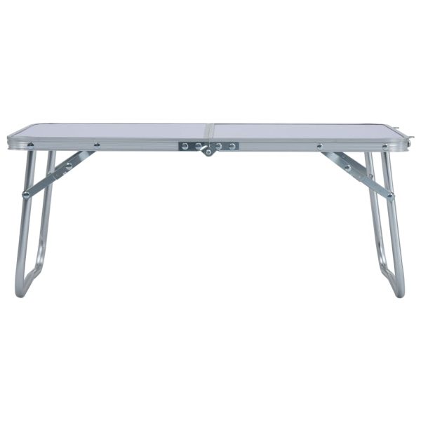 Sklopivi stol za kampiranje bijeli aluminijski 60 x 40 cm
