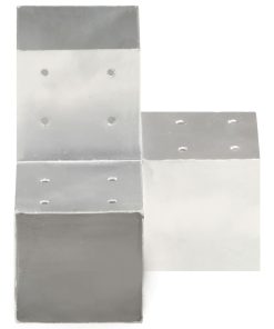 Spojnik za stupove u Y-obliku od pocinčanog metala 101 x 101 mm