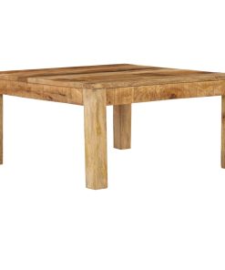 Stolić za kavu od masivnog drva manga 80 x 80 x 40 cm