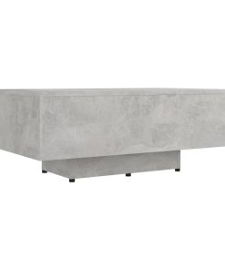Stolić za kavu siva boja betona 85 x 55 x 31 cm od iverice