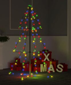 Stožasto božićno drvce 160 LED unutarnje i vanjsko 78 x 120 cm