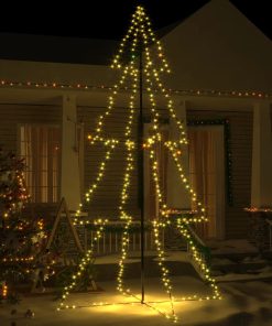 Stožasto božićno drvce 360 LED unutarnje i vanjsko 143 x 250 cm