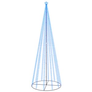 Stožasto božićno drvce plavo 732 LED žarulje 160 x 500 cm