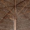 Suncobran od Bambusa s Krovom od Lišća Banane 210 cm