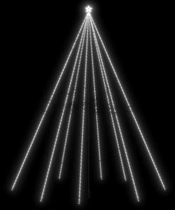 Svjetla za božićno drvce 1300 LED žarulja hladne bijele 8 m
