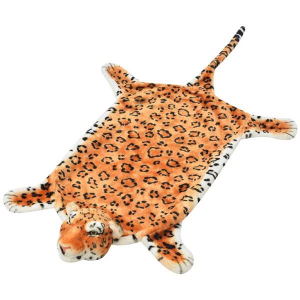 Tepih Leopard od Pliša 139 cm Smeđi