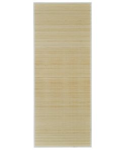 Tepih od bambusa 160 x 230 cm prirodne boje
