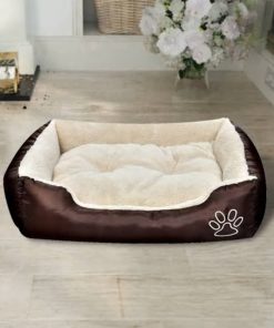 Topli krevet za pse s podstavljenim jastukom S