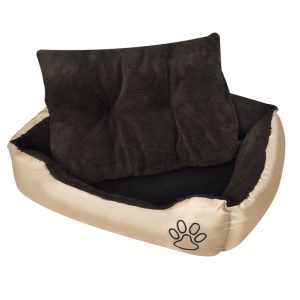 Topli krevet za pse s podstavljenim jastukom XL