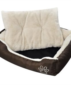 Topli krevet za pse s podstavljenim jastukom XL