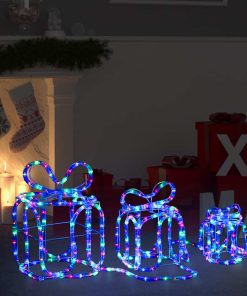 Ukrasne božićne kutije za poklone sa 180 LED žarulja