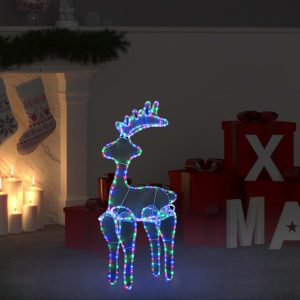Ukrasni božićni sob s mrežom i 306 LED žarulja 60 x 24 x 89 cm