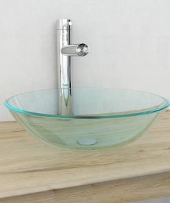 Umivaonik Kaljeno Staklo 42 cm Prozirni