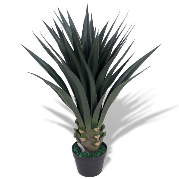 Umjetna Yucca biljka s lončanicom 85 cm zelena