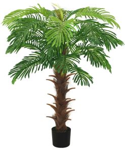 Umjetna cikas palma s posudom 140 cm zelena