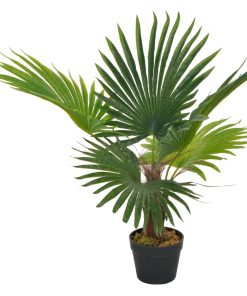 Umjetna palma s posudom zelena 70 cm