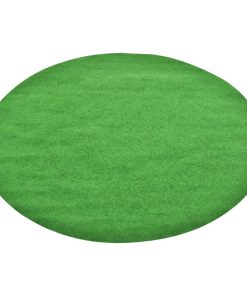 Umjetna trava s ispupčenjima promjer 95 cm zelena okrugla