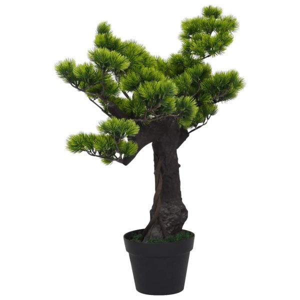 Umjetni bonsai bor s posudom 70 cm zeleni