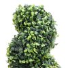Umjetni spiralni šimšir s posudom zeleni 117 cm