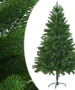 Umjetno Božićno Drvce Realistične Grančice 180 cm Zeleno