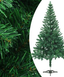Umjetno božićno drvce LED s kuglicama 180 cm 564 grane