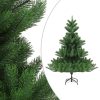 Umjetno božićno drvce kavkaska jela LED svjetla zeleno 240 cm