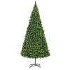 Umjetno božićno drvce s LED svjetlima 500 cm zeleno