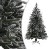 Umjetno božićno drvce s LED svjetlima i snijegom 180 cm PVC/PE