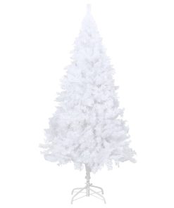 Umjetno božićno drvce s gustim granama bijelo 240 cm PVC