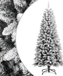 Umjetno božićno drvce sa snijegom 150 cm PVC i PE
