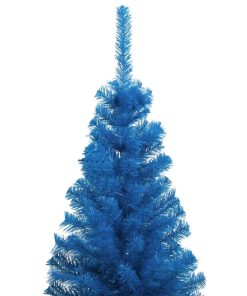 Umjetno božićno drvce sa stalkom plavo 240 cm PVC