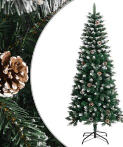 Umjetno božićno drvce sa stalkom zeleno 150 cm PVC