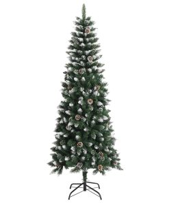 Umjetno božićno drvce sa stalkom zeleno 210 cm PVC