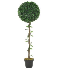 Umjetno stablo lovora s posudom zeleno 130 cm