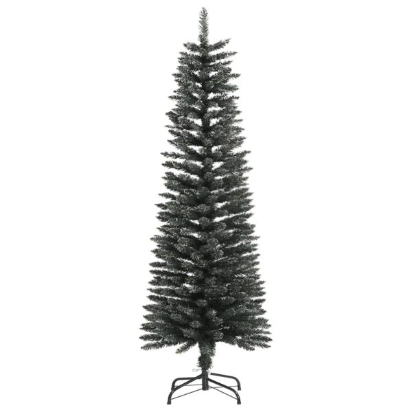 Umjetno usko božićno drvce sa stalkom zeleno 120 cm PVC