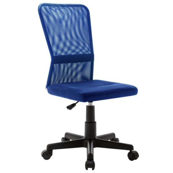 Uredska stolica plava  44 x 52 x 100 cm od mrežaste tkanine