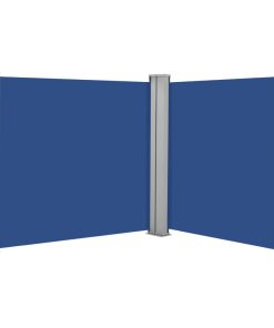 Uvlačiva bočna tenda 100 x 600 cm plava
