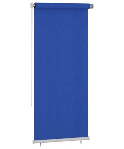 Vanjska roleta za zamračivanje 100 x 230 cm plava HDPE