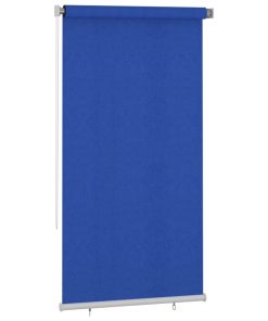 Vanjska roleta za zamračivanje 120 x 230 cm plava HDPE