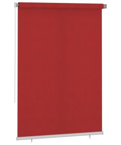 Vanjska roleta za zamračivanje 160 x 230 cm crvena HDPE