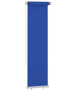 Vanjska roleta za zamračivanje 60 x 230 cm plava HDPE