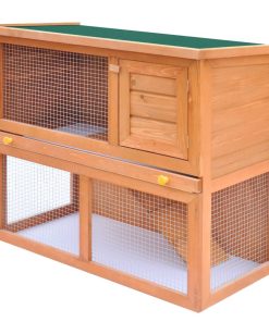 Vanjski kavez kućica za male životinje i kućne ljubimce 1 drvena vrata