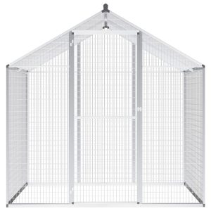 Vanjski kavez za ptice od aluminija 178 x 122 x 194 cm