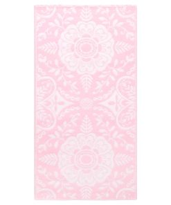Vanjski tepih ružičasti 120 x 180 cm PP