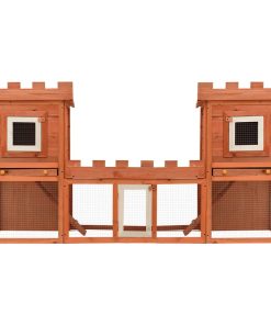 Vanjski veliki kavez za zečeve i kućne ljubimce dvostruki