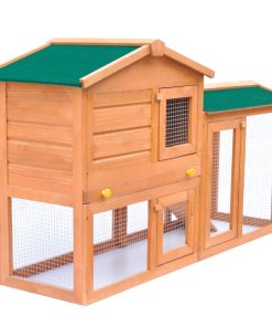 Vanjski veliki kavez za zečeve i male životinje drveni kavez