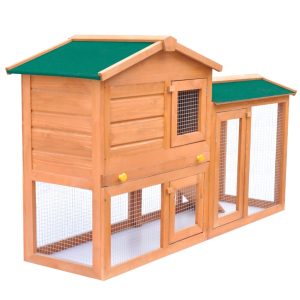 Vanjski veliki kavez za zečeve i male životinje drveni kavez