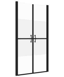 Vrata za tuš-kabinu napola matirana ESG (93 - 96) x 190 cm