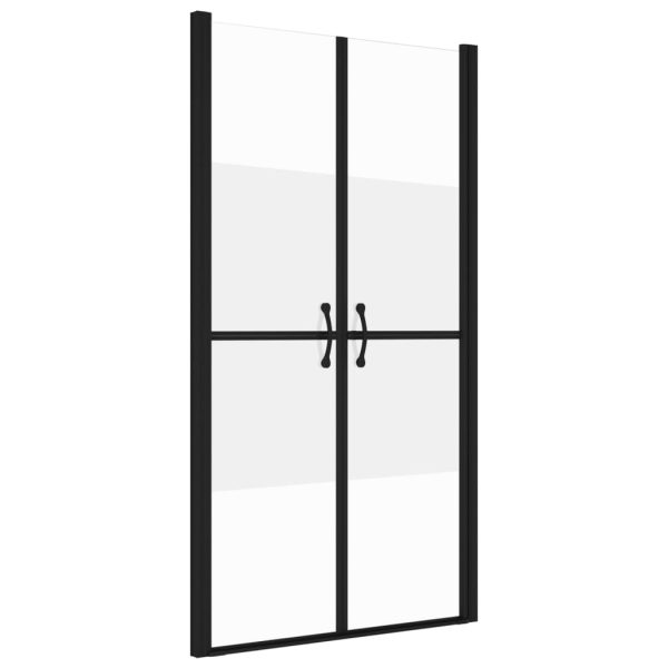 Vrata za tuš-kabinu napola matirana ESG (93 - 96) x 190 cm
