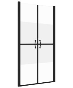 Vrata za tuš-kabinu napola matirana ESG (98 - 101) x 190 cm